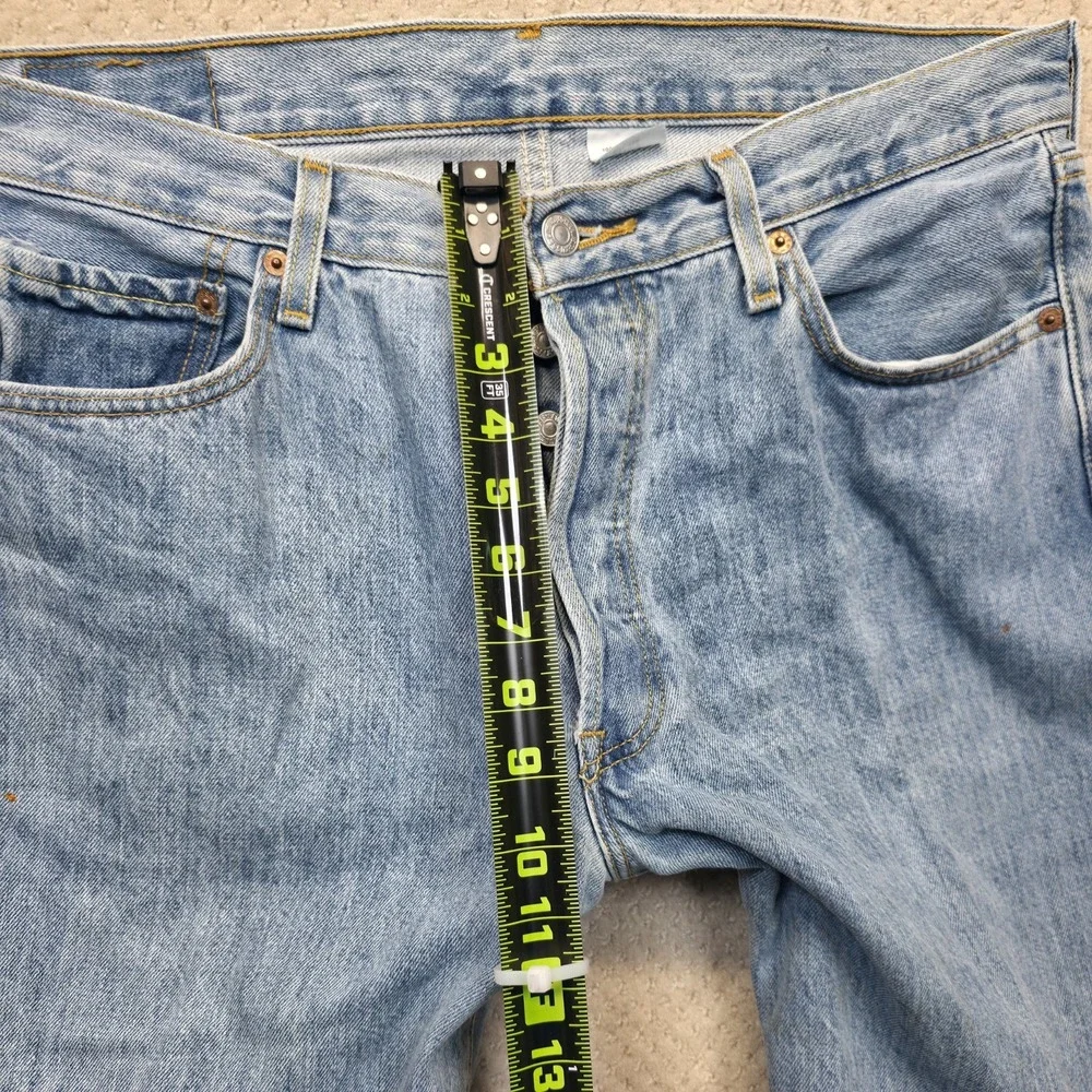 Vintage‎ Levi's 501 XX Jeans Men's W36 L30 Light Wash Button Fly Straight Leg